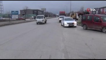 Bursa'daki kazada hem yaralandı, hem de ceza yedi