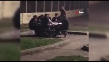 Bursa'da kısıtlama saatinde parkta okey pahalıya patladı