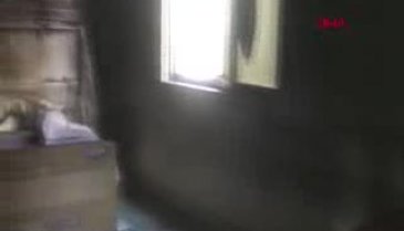 Hastanede patlama sonrası 9 kişinin öldüğü servis katından yeni görüntüler!