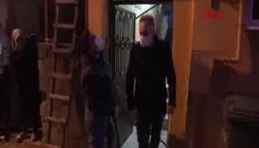 Bursa'da, evde çıkan yangında yaşlı kadın mahsur kaldı