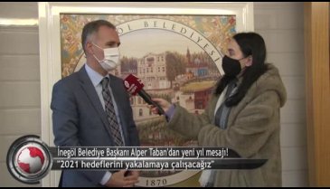 İnegöl Belediye Başkanı Alper Taban'dan yeni yıl mesajı! (ÖZEL HABER)