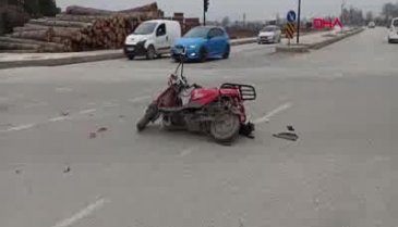 Bursa İnegöl'deki trafik kazasında 1 yaralı