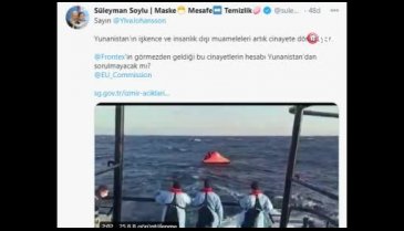 Bakan Soylu o videoyu paylaşıp Avrupa'ya seslendi