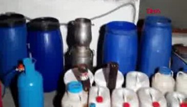 Bursa'da yılbaşı öncesi kaçak içki operasyonu! Piyasaya sürülecekti