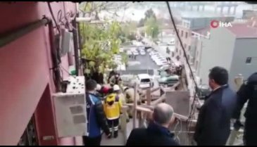İşçi inşaat boşluğuna düştü!