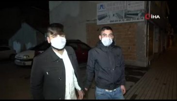 Bursa'da kısıtlamada otomobiliyle su almaya çıkan 2 şüpheli yakayı ele verdi