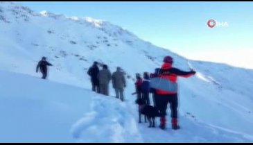 Hakkari'de çığ felaketi
