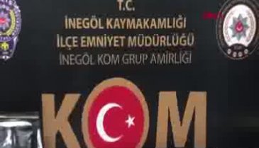 Bursa İnegöl'de 3 adrese kaçak tütün operasyonu