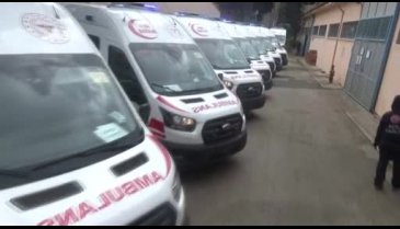 Sağlık Bakanlığı'dan Bursa'ya 18 ambulans tahsis edildi