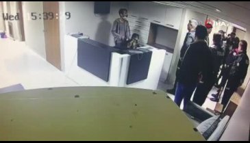 Hemşirenin rehin alındığı anların görüntüleri ortaya çıktı