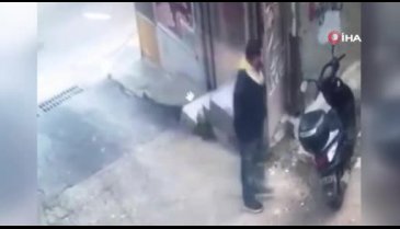 Bursa'da güpegündüz motosiklet hırsızlığı