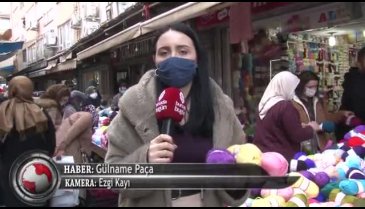 Bursa'da pandemi döneminde örgüye yoğun ilgi! (ÖZEL HABER)