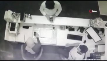 Veteriner hekime şiddet kamerada