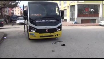 Bursa'da arkadaşıyla yarış yaparken kaza yaptı