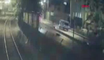 İki kişinin öldüğü motosiklet kazası kamerada