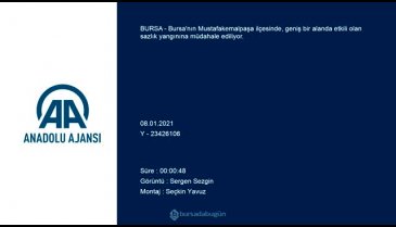 Bursa'da yangın - 2