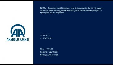 Bursa'da kısıtlamaya uymayan 12 kişiye ceza
