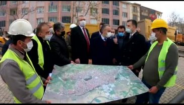 Bursa Karacabey'de altyapı hamlesi sürüyor