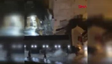 Selde sürüklenen kadın böyle kurtarıldı