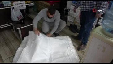 Bursa'da ikinci el çuvala büyük rağbet