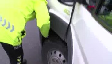 Sürücü ile polis arasında ilginç diyalog: Bana bugün müsaade edin