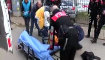 Damadını bıçakla yaraladı