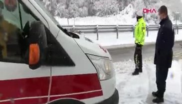 Zonguldak-İstanbul karayolunda yolcu otobüsü devrildi! - 2