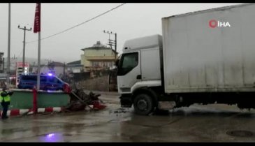 Bursa İznik'te faciaya ramak kaldı