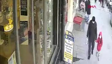 Sokak ortasında çocuk cgirişimi iddiası kameraya yansıdı