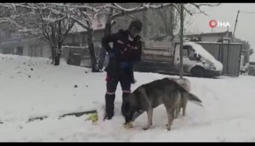 Temizlik görevlisinden iç ısıtan davranış