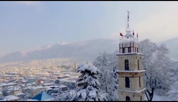 Bursa'da kar başka güzel