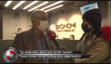 "Şu anda altın alımı için iyi bir zaman" (ÖZEL HABER)