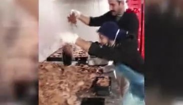 Rezil görüntü! Sosyal medyada tepki yağdı