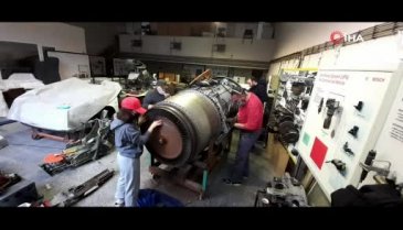 Bursa'da savaş uçağını restore ederek ilk günkü ihtişamına kavuşturdular