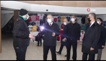 Bursa'da yangın mağduru esnafın yaraları sarıldı