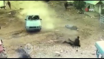 Mardin'de dehşet anları!