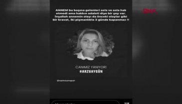 Arzu Aygün'ün kızından ağlatan paylaşım!
