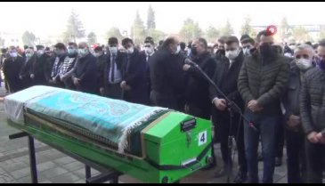 Bursa İnegöl Belediye Başkanı Taban'ın babası, son yolculuğuna uğurlandı