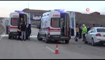 100 metre takla atan lüks otomobil hurdaya döndü!