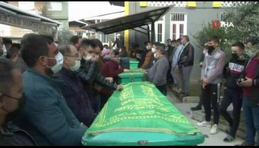 Manisa'da öldürülen 4 arkadaş toprağa verildi