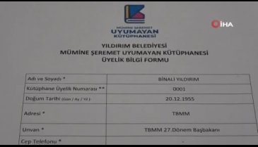 Bursa'da 'Mümine Şeremet Uyumayan Kütüphanesi' açıldı