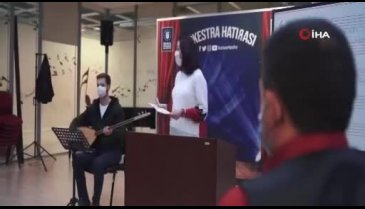 Bursa Büyükşehir Belediyesi Orkestrası'ndan türkülü korona mesajı