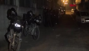 Operasyonda polise ateş açıldı: 1'i polis 2 yaralı