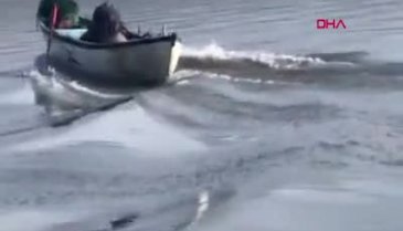 Bursa'da, kaçak balık avlayan iki kişiye para cezası kesildi