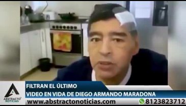 Maradona'nın ölmeden önceki son görüntüleri ortaya çıktı