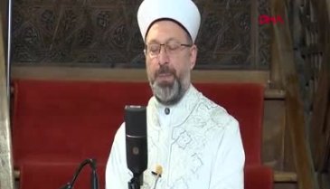 Diyanet İşleri Başkanı Erbaş, Bursa Ulucami'de cuma hutbesi okudu