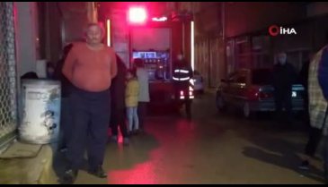 Bursa'da mahalleliyi sokağa döken yangın
