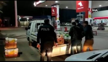 Bursa'da 12 bin adet zeytin filesine el konuldu