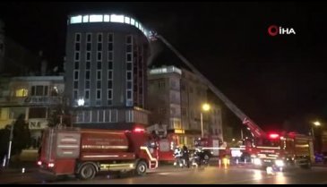 Kendini yakarak intihar etmek istedi, hem kendini hem de oteli yaktı