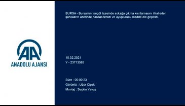 Bursa'da kısıtlamada hassas terazi ve uyuşturucu maddeyle yakalandılar